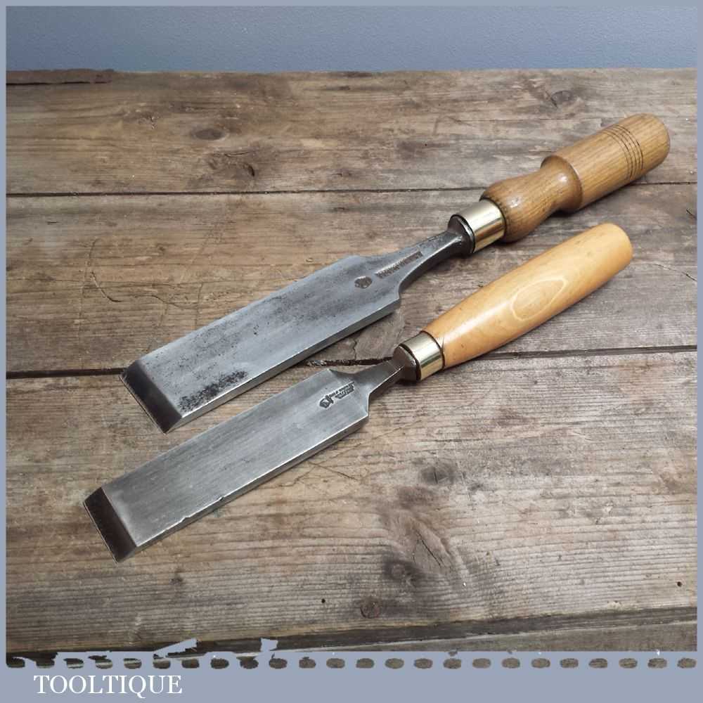 Two Superb Vintage Quality Firmer Chisels – 2 (I H Sorby)
