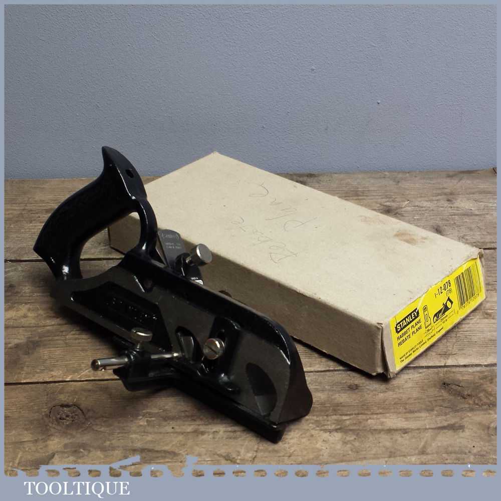 Unused Complete Stanley No:78 Duplex Rabbet Plane – Boxed