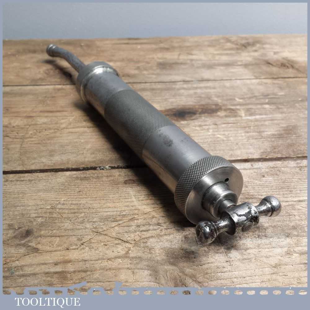 Unusual Vintage Toolkit Grease Gun with Autoram Action