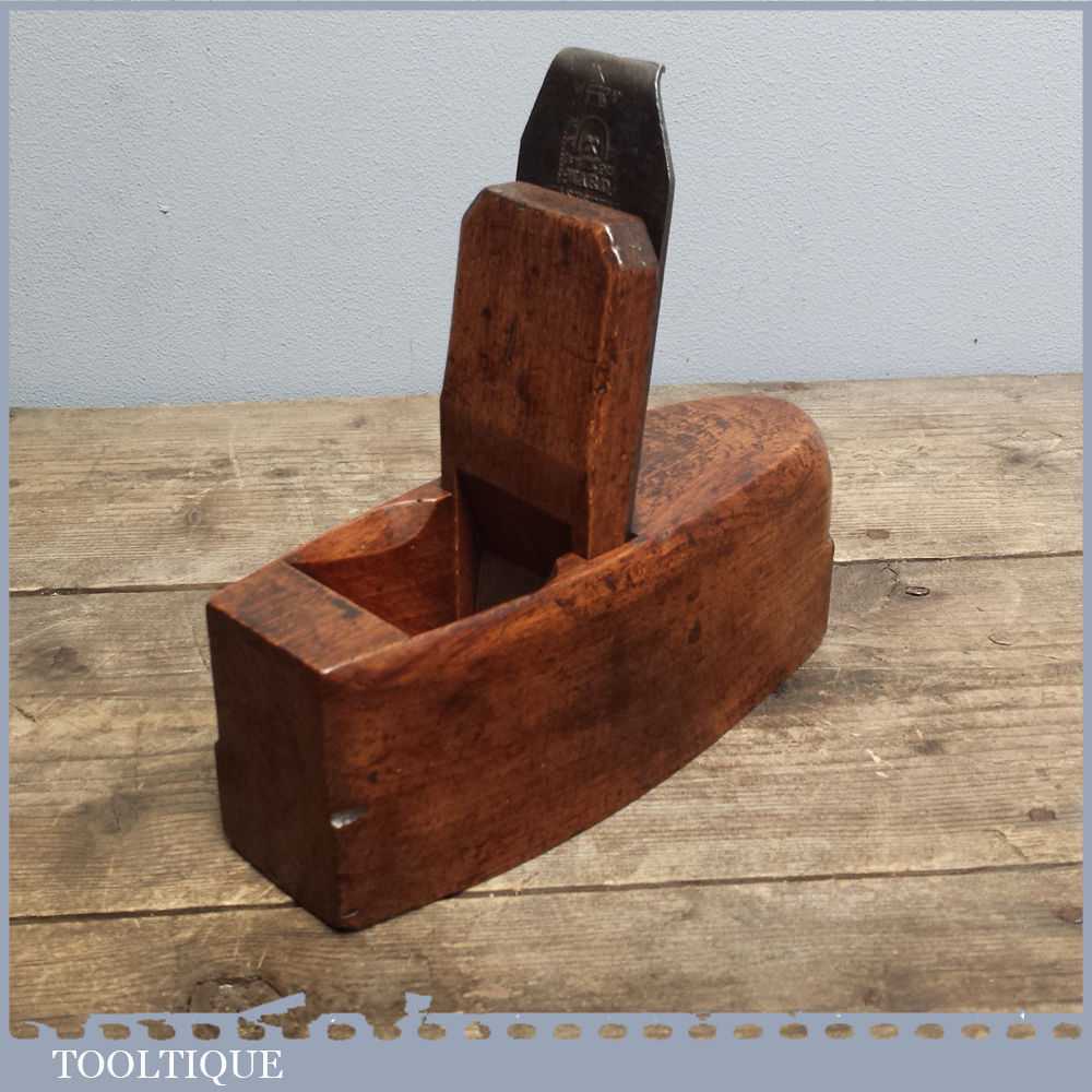 Vintage Beech Wood Toothing Plane – Woodworking Tool
