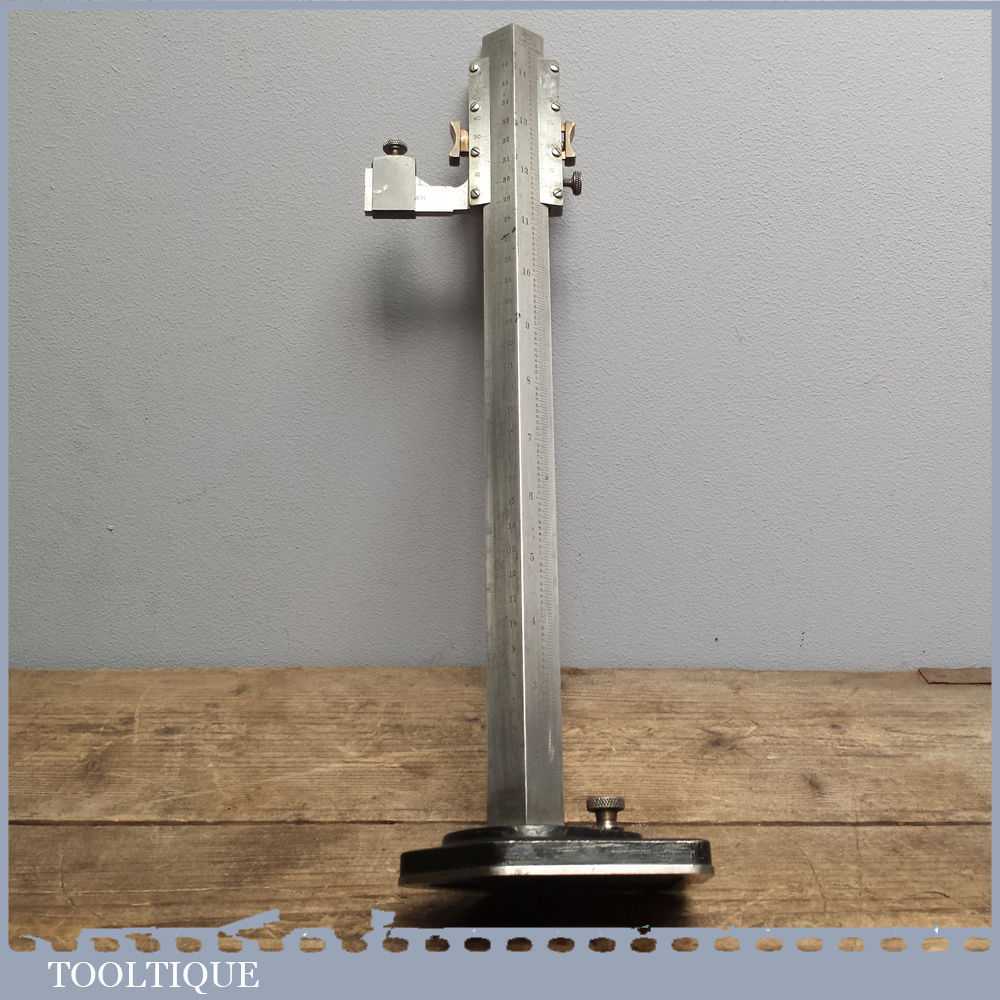 Vintage Chesterman No. 369 Engineers 14" Vernier Height Gauge