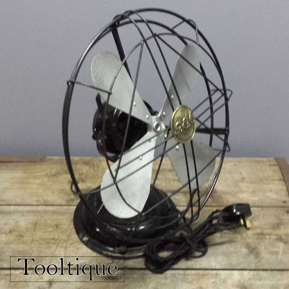 Vintage General Electric 240v Variable Speed Fan