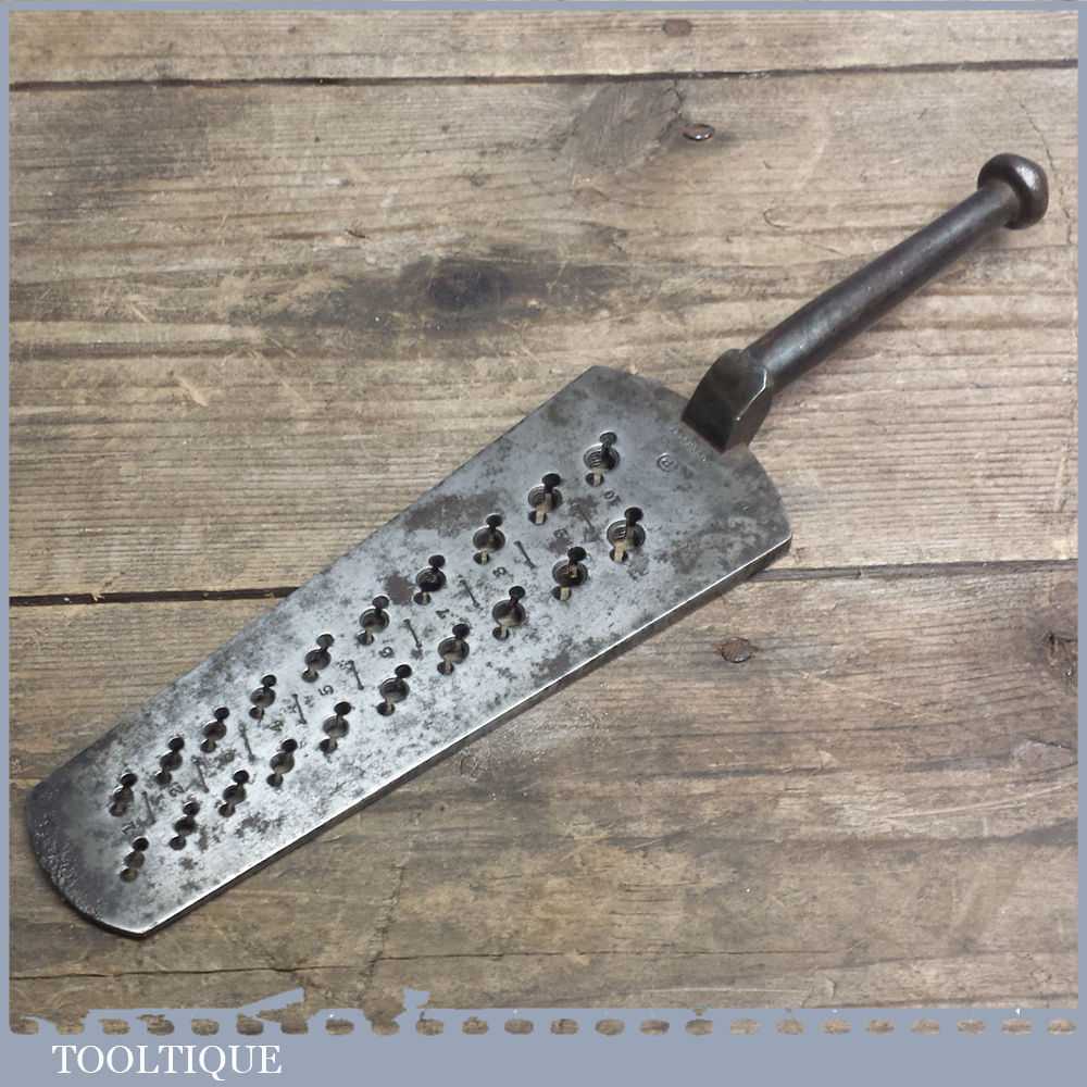 Vintage Mosers Ltd Screw Thread Gauge – Clock Makers Engineering Tool