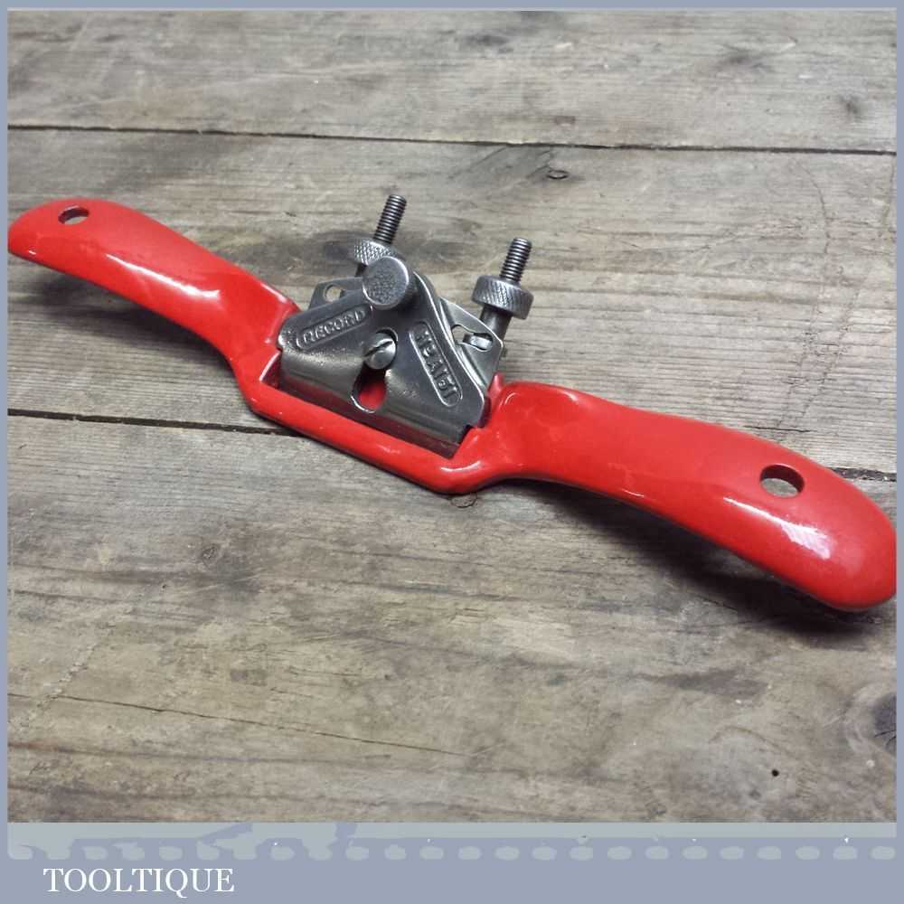 Vintage No. A151 Adjustable Spokeshave by Record – With flat Sole