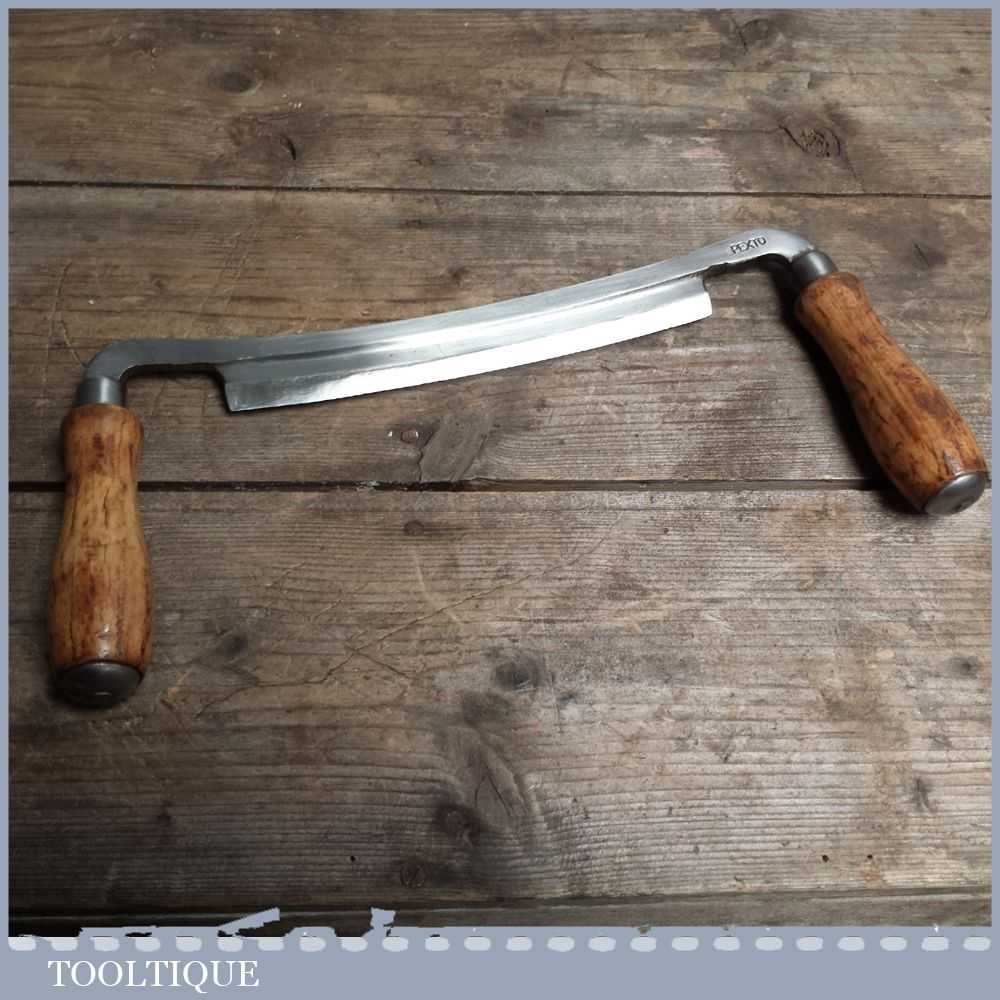Vintage Pexto USA 8″ Drawknife – Very Sharp Old Woodworking Tool