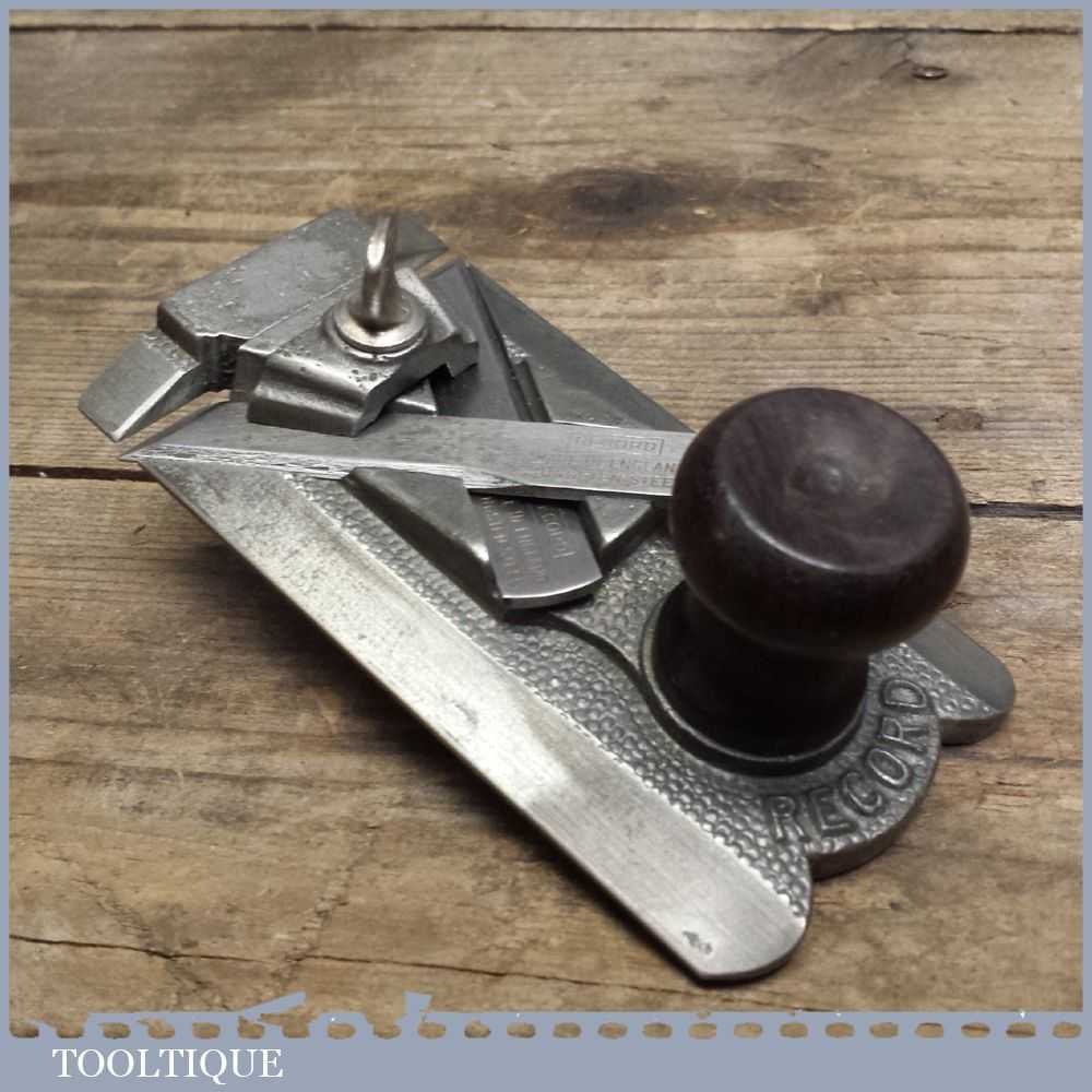 Record No 2506 Double Sided Rabbet Rebate Plane + Guide Fence GWO