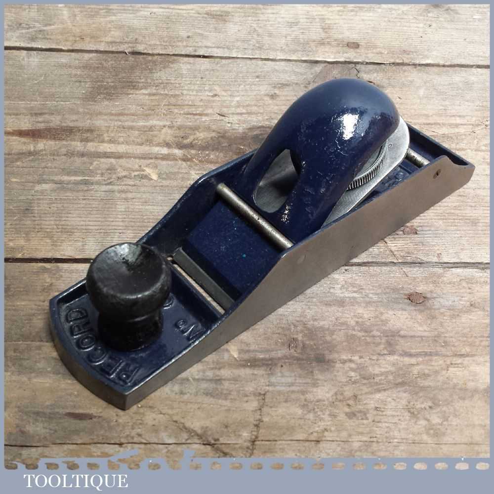 Vintage Record No. 0130 Combined Block and Bullnose Plane