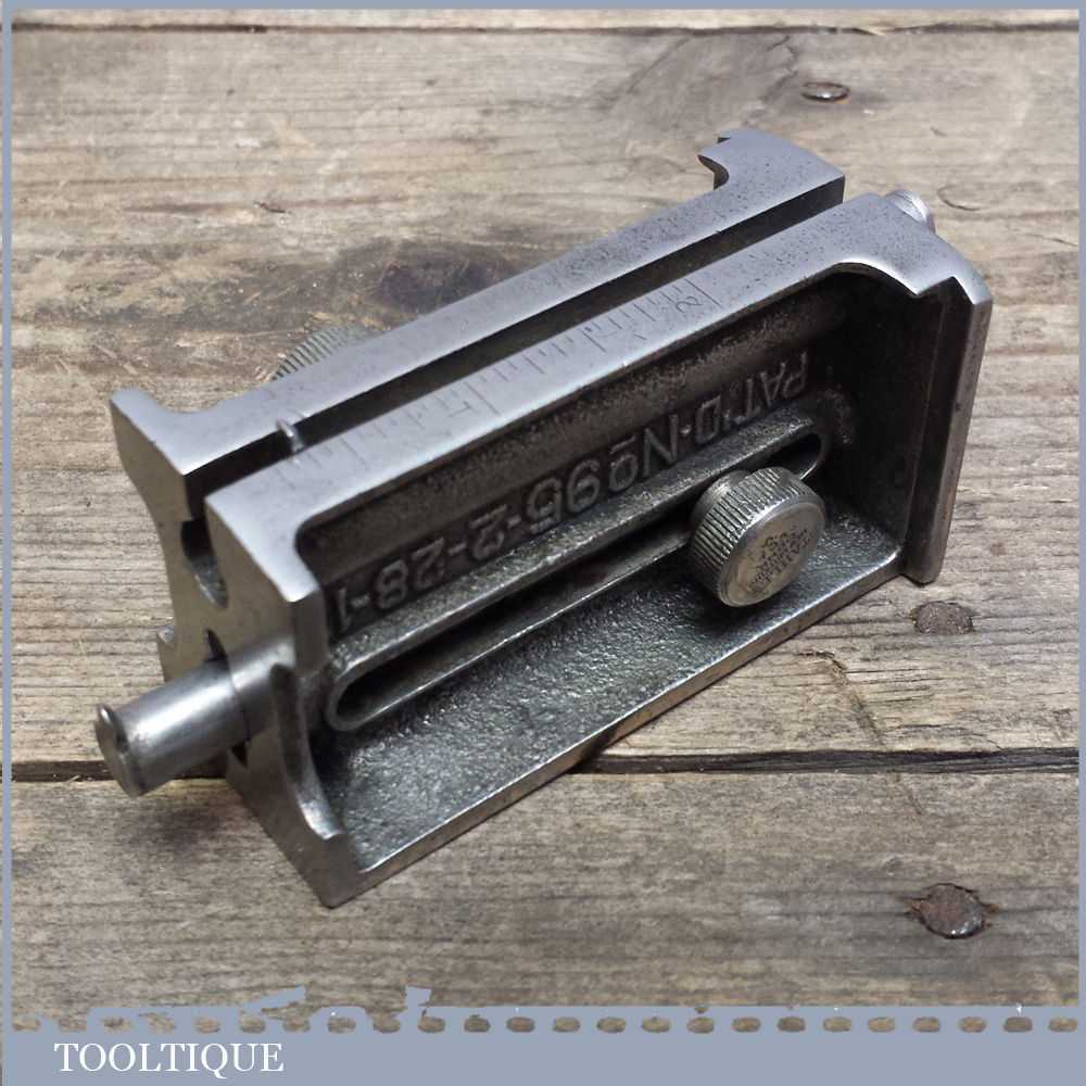Vintage Stanley Butt Gauge USA No: 95 Pat Date 2-28-11
