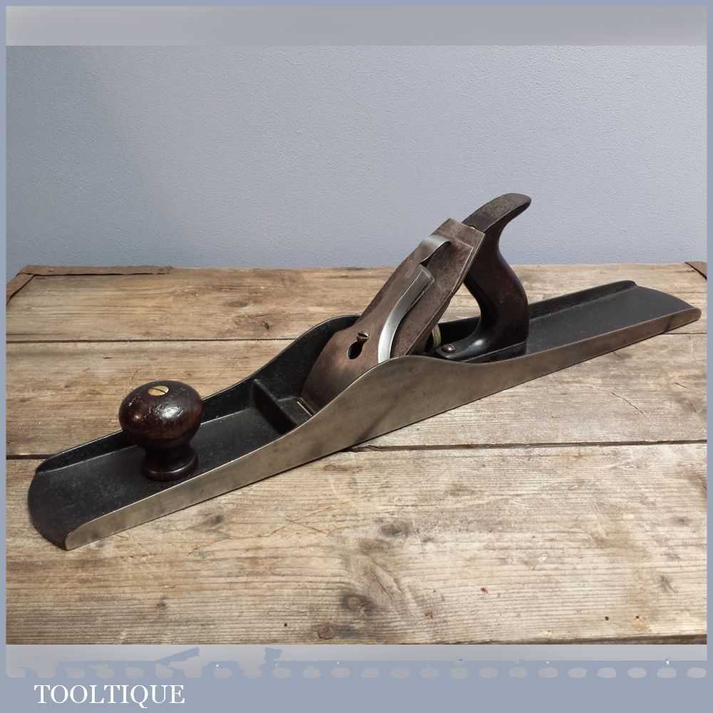 Early Antique Stanley Bailey Pre-Lateral Low Knob No 7 Jointer Plane