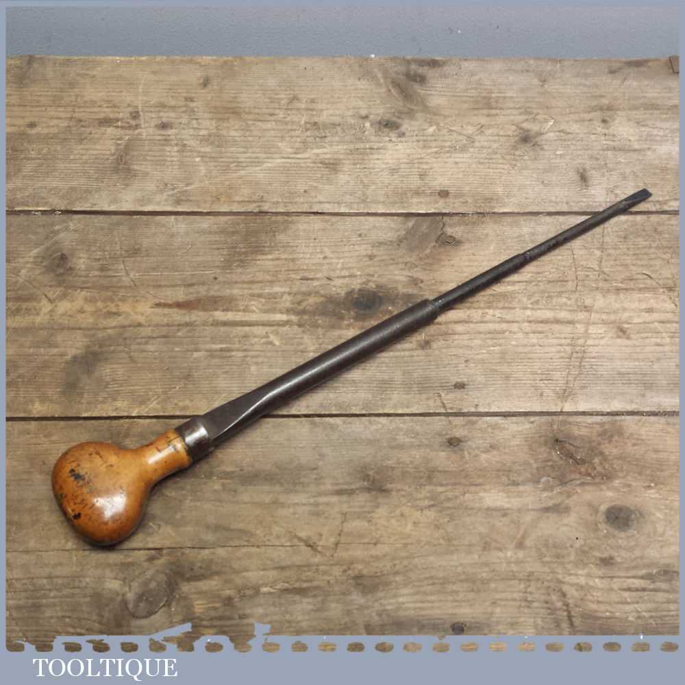 Vintage Automotive Mechanics Extended Turnscrew Screwdriver