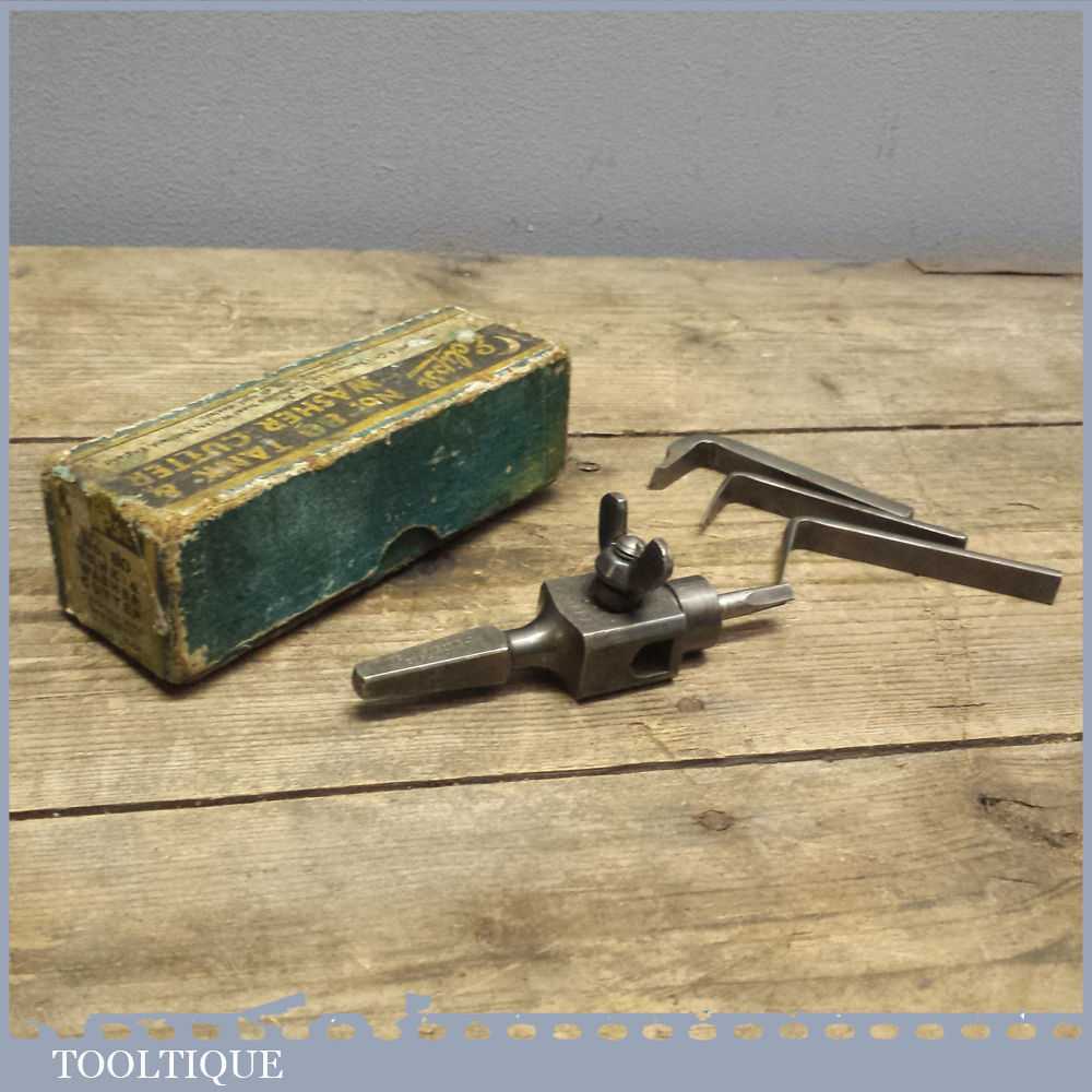 Vintage Engineers Boxed Eclipse No: 80 Tank Cutter with 3 no: irons