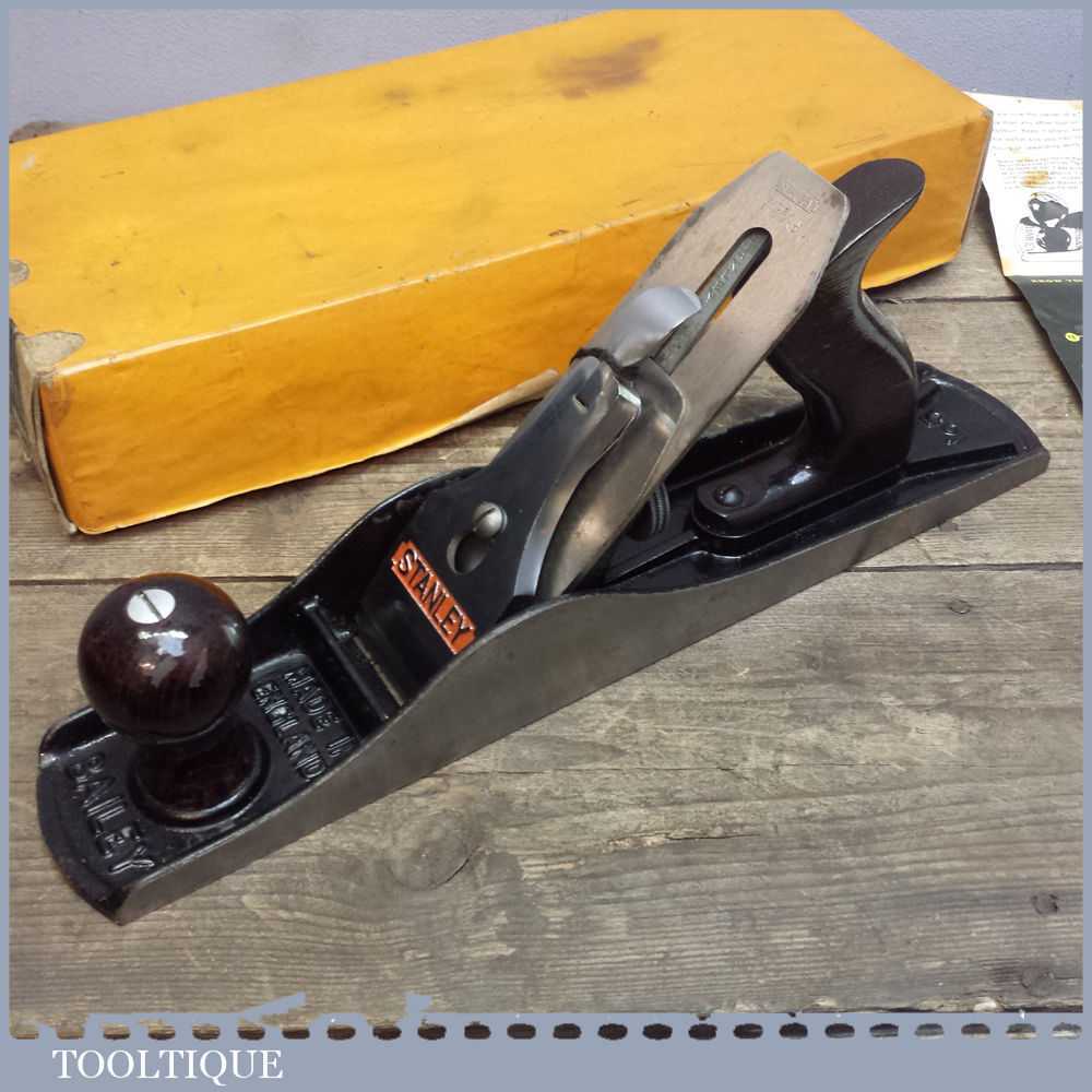 Vintage Boxed Stanley No: 5 Fore Plane - Lightly Used Woodworking Tool