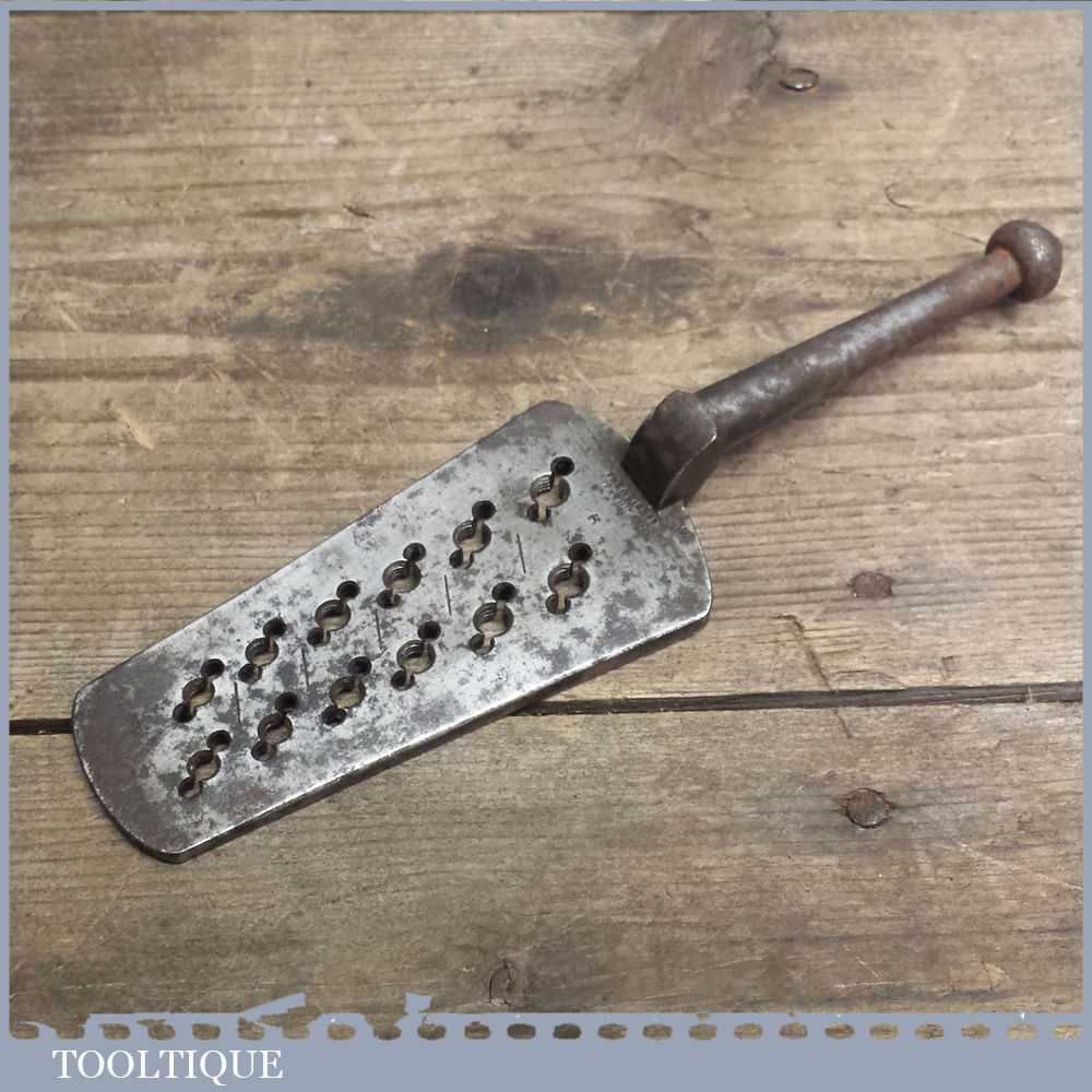 Antique 19th Century Thewlis & Co Screw Thread Gauge - Clock Makers Tool